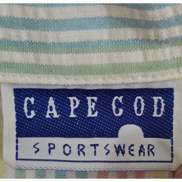 Vintage Cape Cod Sportswear Outfit Grandma Cottage Core Vintage Pastel Medium - Picture 3 of 12